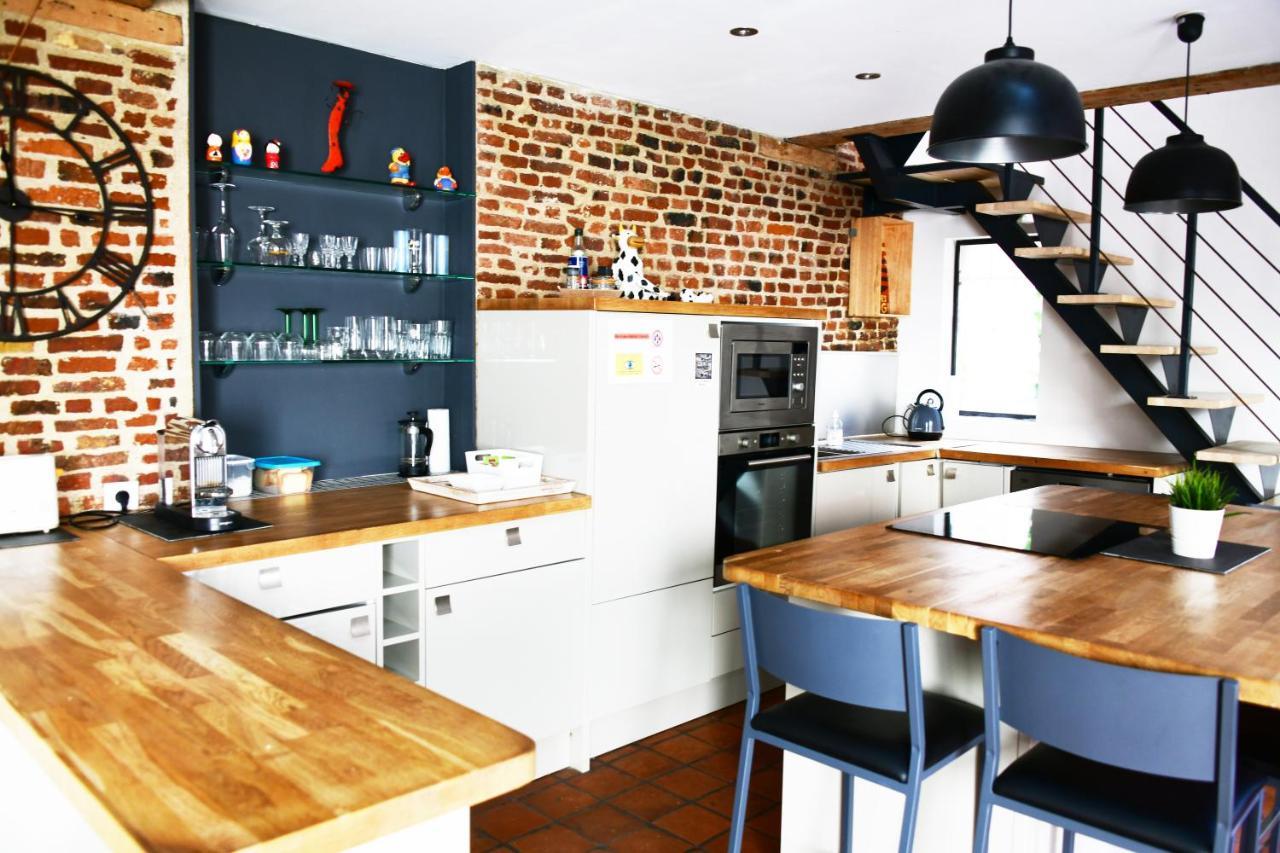 Maison Vieux Lille 3 Chambres Parking Prive 24H24H Acces Buitenkant foto